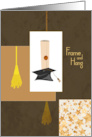 Frame and Hang Graduation Congratulations card