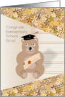 Bear Congratulations Elementary Graduation card