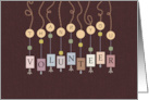Dangling Chains Volunteer Thank You card