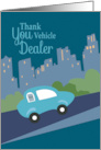 Vehicle Car Dealer Sales Thank You card