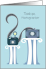 Pillars Thank You Photographer card