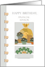 Report Financial Advisor Happy Birthday card