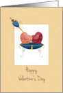 A Gem of a Couple Scepter and Hearts Valentine’s Day card