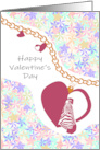 Zebra Wildly Charming Valentine card