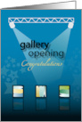 Spotlight on Gallery Opening Congratulations card