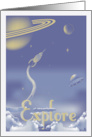 Space Explore Inspiration card