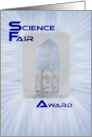 Science Fair Crystal Congratulations card