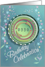 March 30th Palindrome Birthday Invitation card
