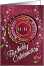 November Eleventh Palindrome Birthday Invitation card