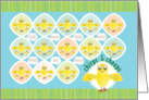 Cheeps and Chicks Happy Easter card