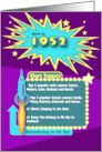 1952 Top of the Charts Happy Birthday card
