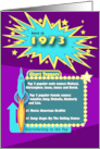 1973 Top of the Charts Happy Birthday card