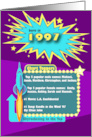 1997 Top of the Charts Happy Birthday card