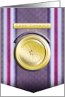 Purple Good Conduct Military Congratulations on Award card