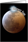 Lunar Eclipse Science Fair Congratulations card