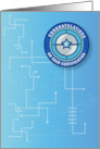 Star Circle with Pathways Certification Congratulations card