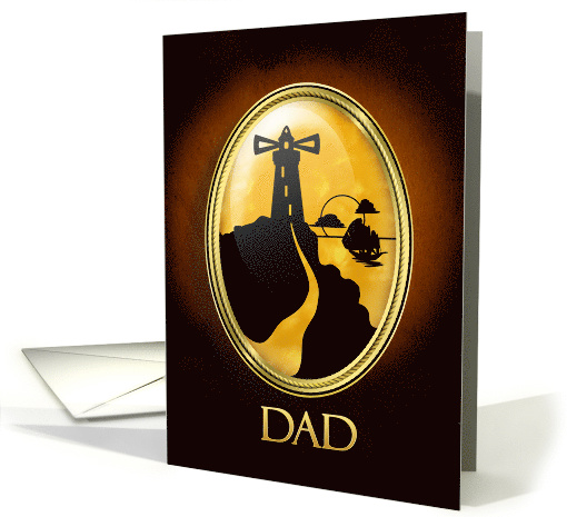 Rays of Light Happy Father's Day card (1045703)