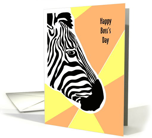 Earned Your Stripes Happy Boss's Day card (1057329)