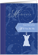 Moments Custom Will You Be My Bridesmaid card