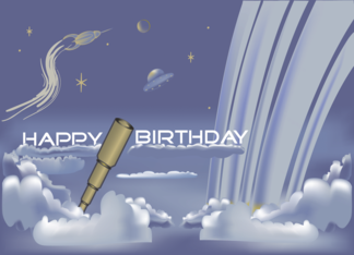 Space Happy Birthday