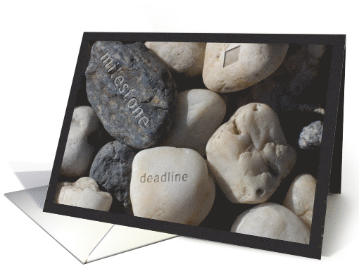 Milestone Rocks Customer Relations card (1108232)