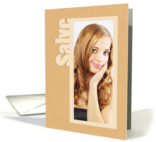 Salve Custom Photo card (1111282)