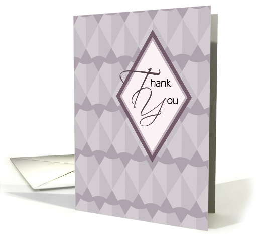 Thank You Retro Diamonds card (1142306)