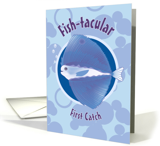 Fishtacular First Catch Congratulations card (1144244)