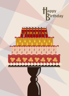 Books Librarian Happy Birthday