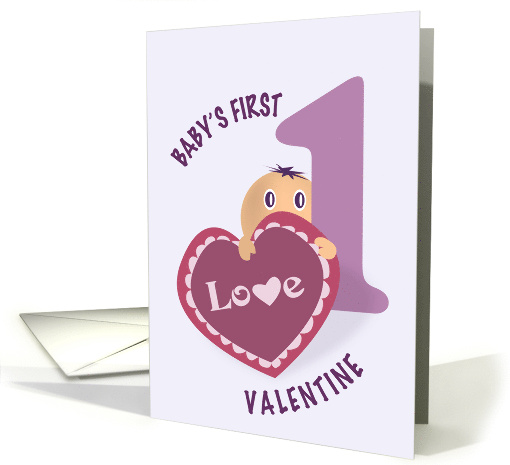Peekaboo Baby's First Valentine card (1190752)