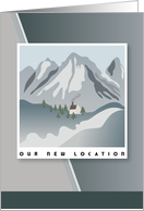 Mountain Residence New Location card