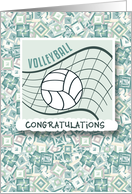 Made Volleyball Team Congratulations card
