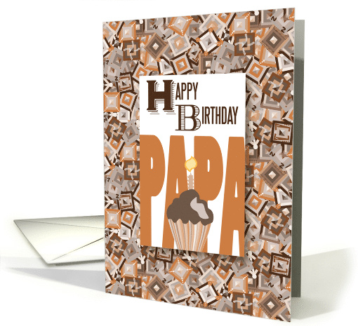 Cupcake For Papa Happy Birthday card (1265310)