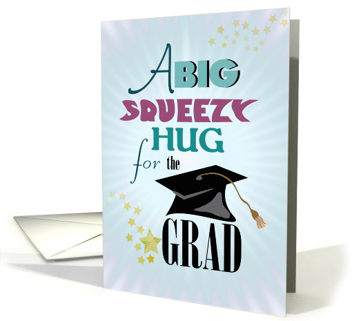Big Squeezy Hug For Grad From All of Us card (1268562)