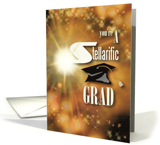Stellarific Grad Graduation Congratulations card (1279544)