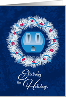Electrify the Holidays Happy Holidays card