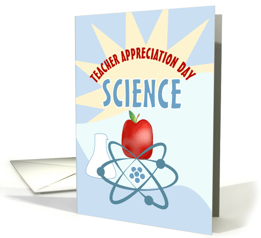 Science Happy Teacher Appreciation Day card (1373808)