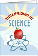 Science Happy Teacher Appreciation Day card