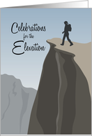 Celebrations for the Elevation Promotion Congratulations card