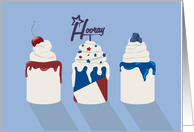 Sweet Hooray Independence Day card