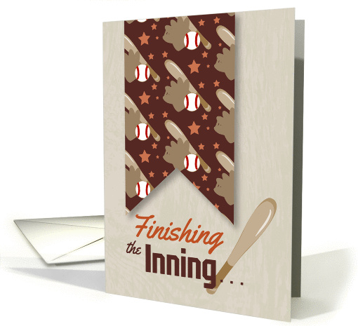 Finishing the Inning - Thank You Baseball card (1390752)