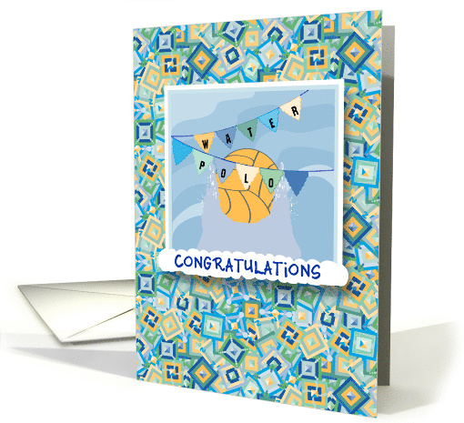 You Made Water Polo Team Congratulations card (1396896)
