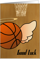 Let Luck Fly Good Luck Basketball card