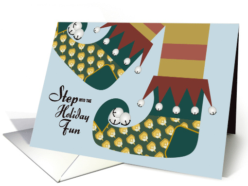 Elf Feet Holiday Fun Podiatrist Health card (1412800)