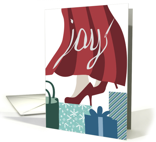 Thread Some Joy Fashion Holidays card (1413700)