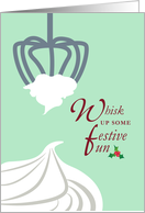 Whisk Up Some Festive Fun Happy Holidays card