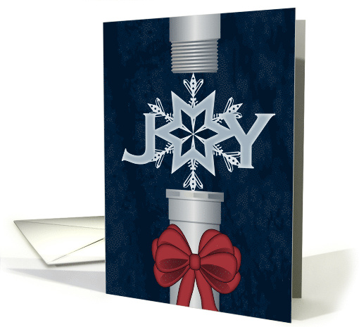 Pipe Threads Coupler Plumbing Christmas card (1414794)