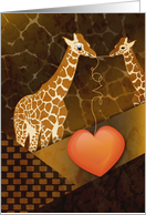 Giraffes and Heart...