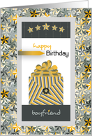 Five Star Boyfriend Birthday card