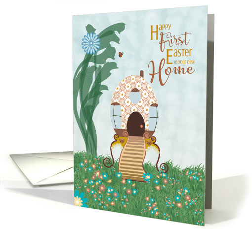 Egg House First Easter in Your New Home card (1509034)